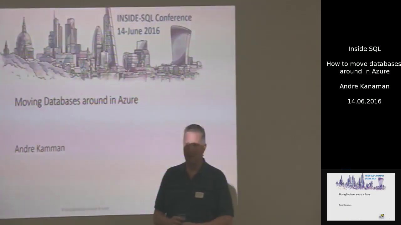 Inside SQL  How to move databases around in Azure