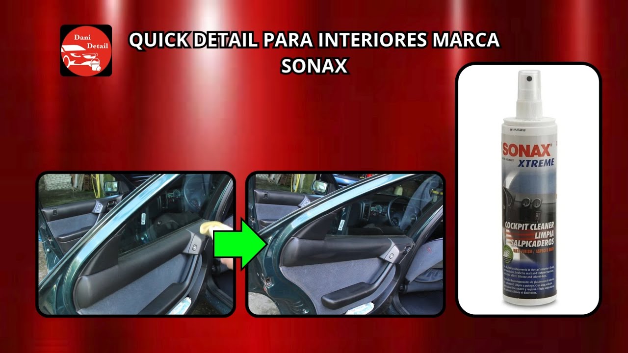 ¿Funciona el Limpia Salpicaderos de Sonax? Lo ponemos a prueba en un coche de verdad 🧴🚗