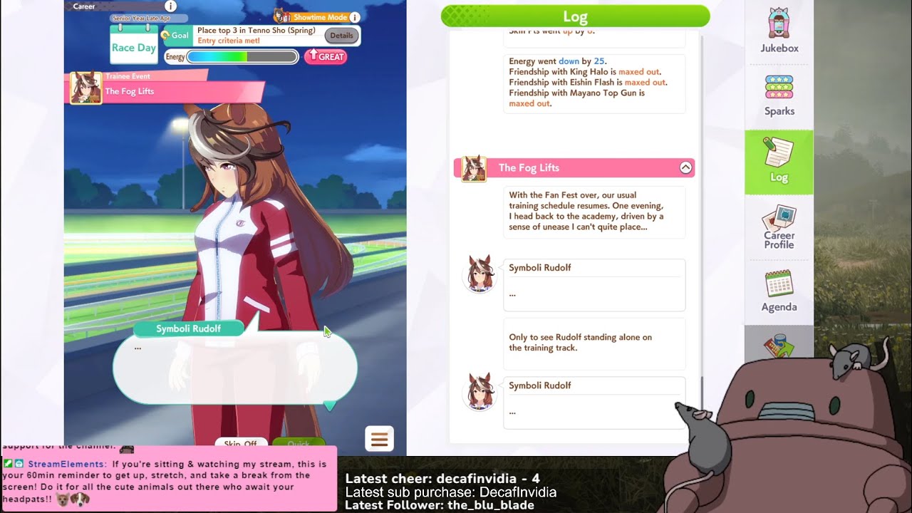 voiceacting Symboli Rudolf career story! [Umamusume Pretty Derby]