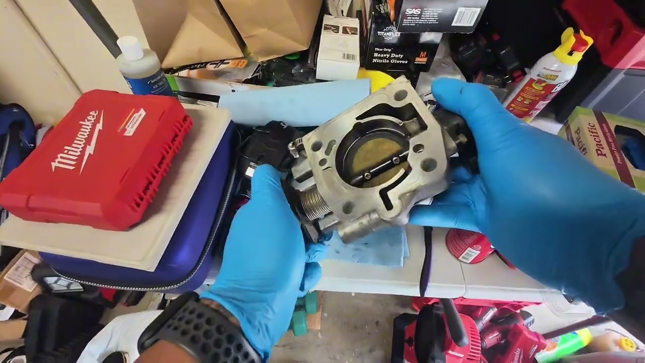 Miata throttle body & IAC removal and cleaning