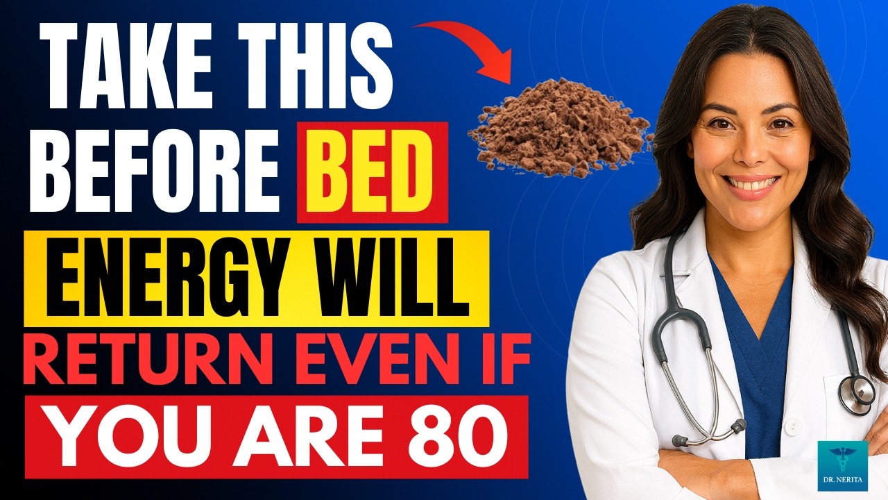 Take This Before Bed After 60 and Watch What Happens to Your Energy | Dr. Connie Explains