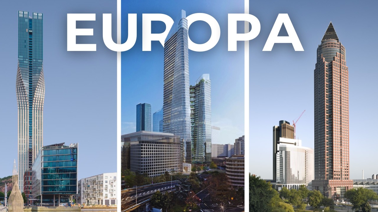 TOP 10 TALLEST SKYSCRAPERS IN THE EUROPEAN UNION!