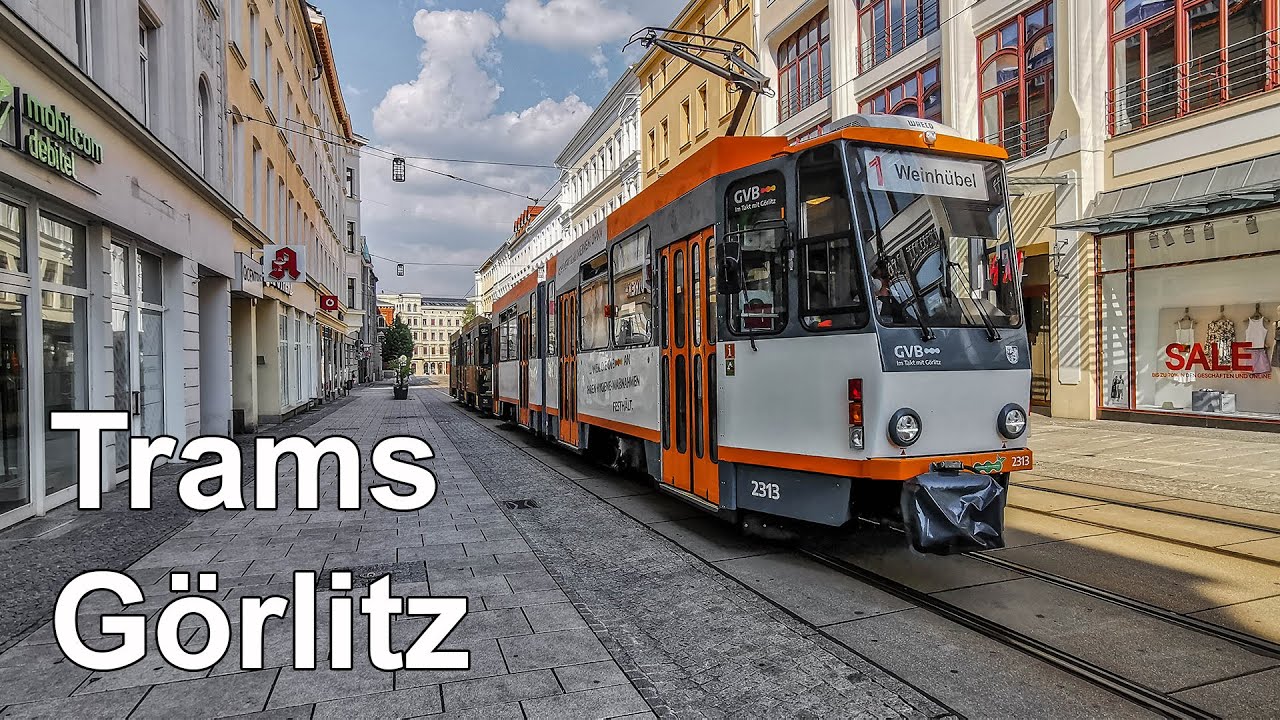 🇩🇪 Trams in Görlitz - Straßenbahn Görlitz (4K) (2020)