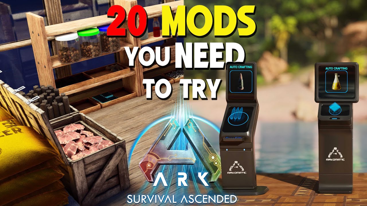20 модов, которые вам ОБЯЗАТЕЛЬНО стоит попробовать | ARK: Survival Ascended