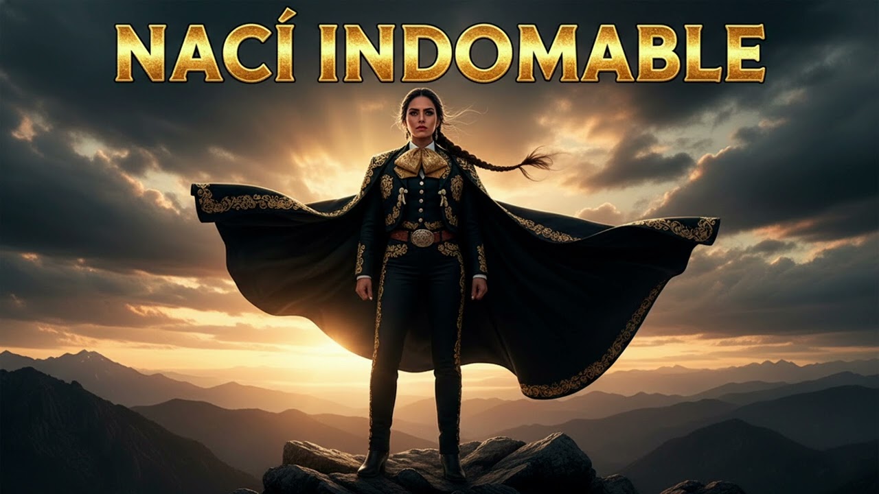 NACÍ INDOMABLE 👑🔥 | Ranchera Poderosa de Mujer Valiente