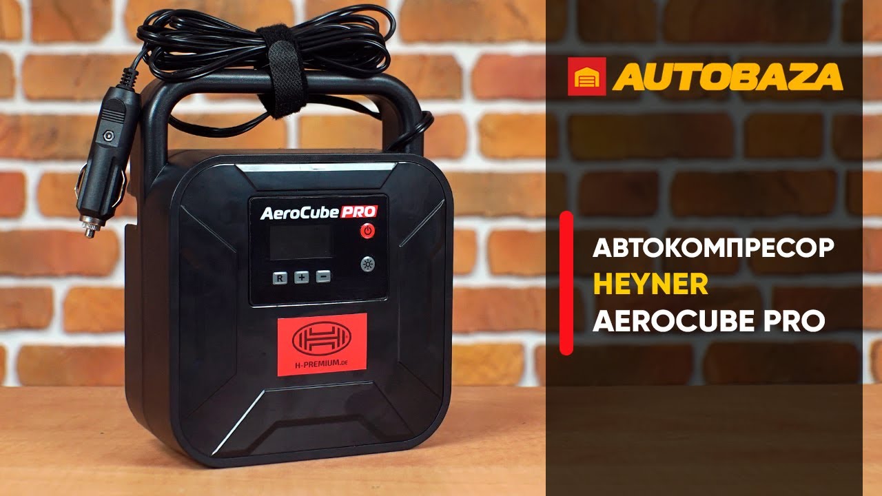Швидкий та компактний компресор для авто. Автокомпресор Heyner