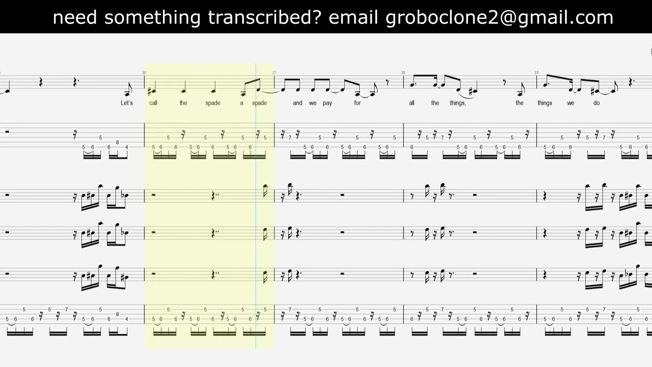 Thank You Scientist - Blood on the Radio (Partial Transcription)