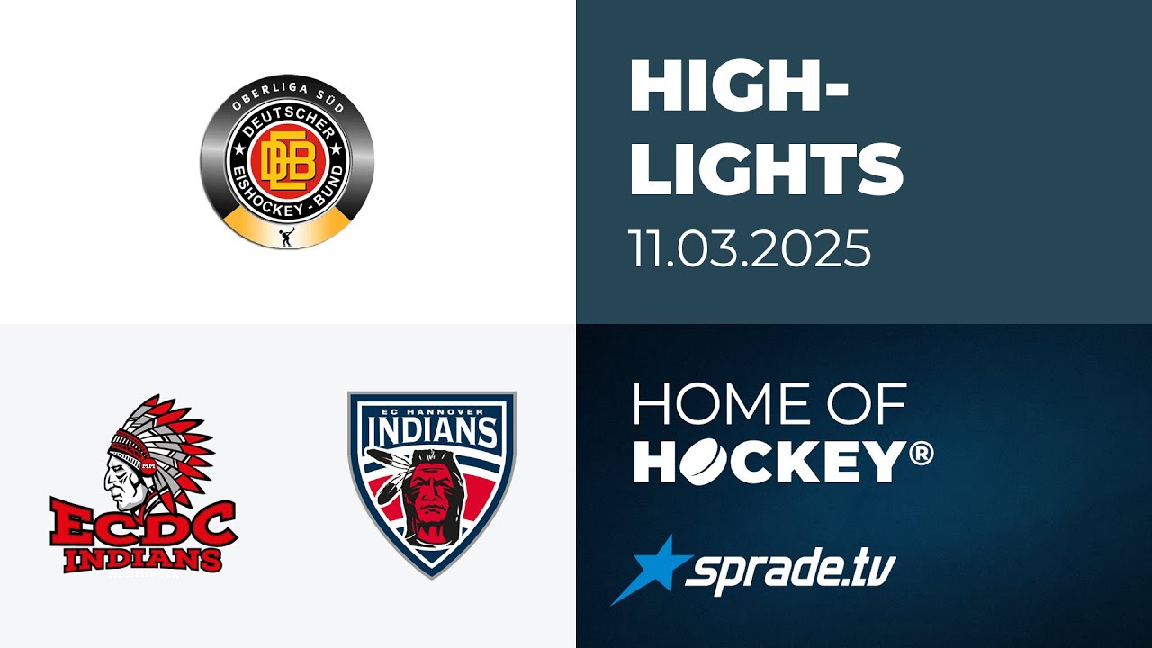 11.03.2025 - Highlights - ECDC Memmingen Indians vs. Hannover Indians