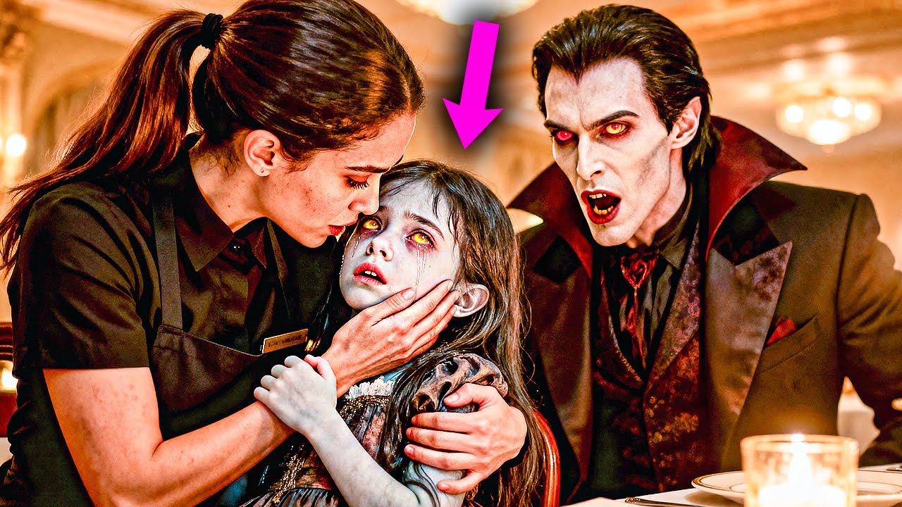 Waitress Held Vampire King's Dying Daughter, Whispered One Word — The Child's Eyes Opened