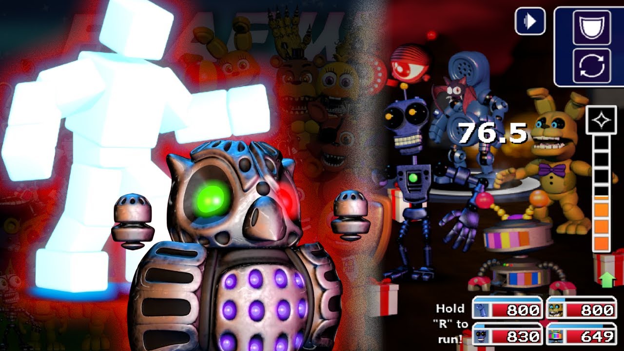 FNaF World: Refreshed 1.6. Defeating the OWL and Scott Cawthon!