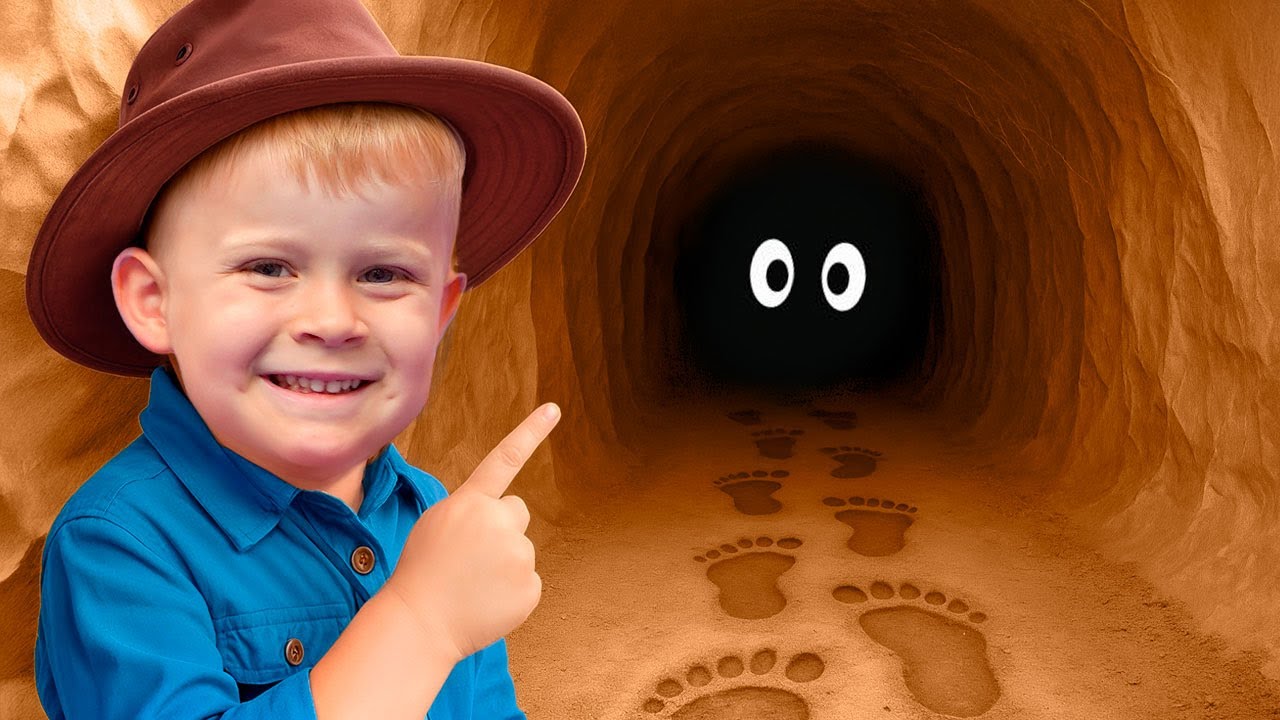 Funny Cardboard Cave Rescue Adventure
