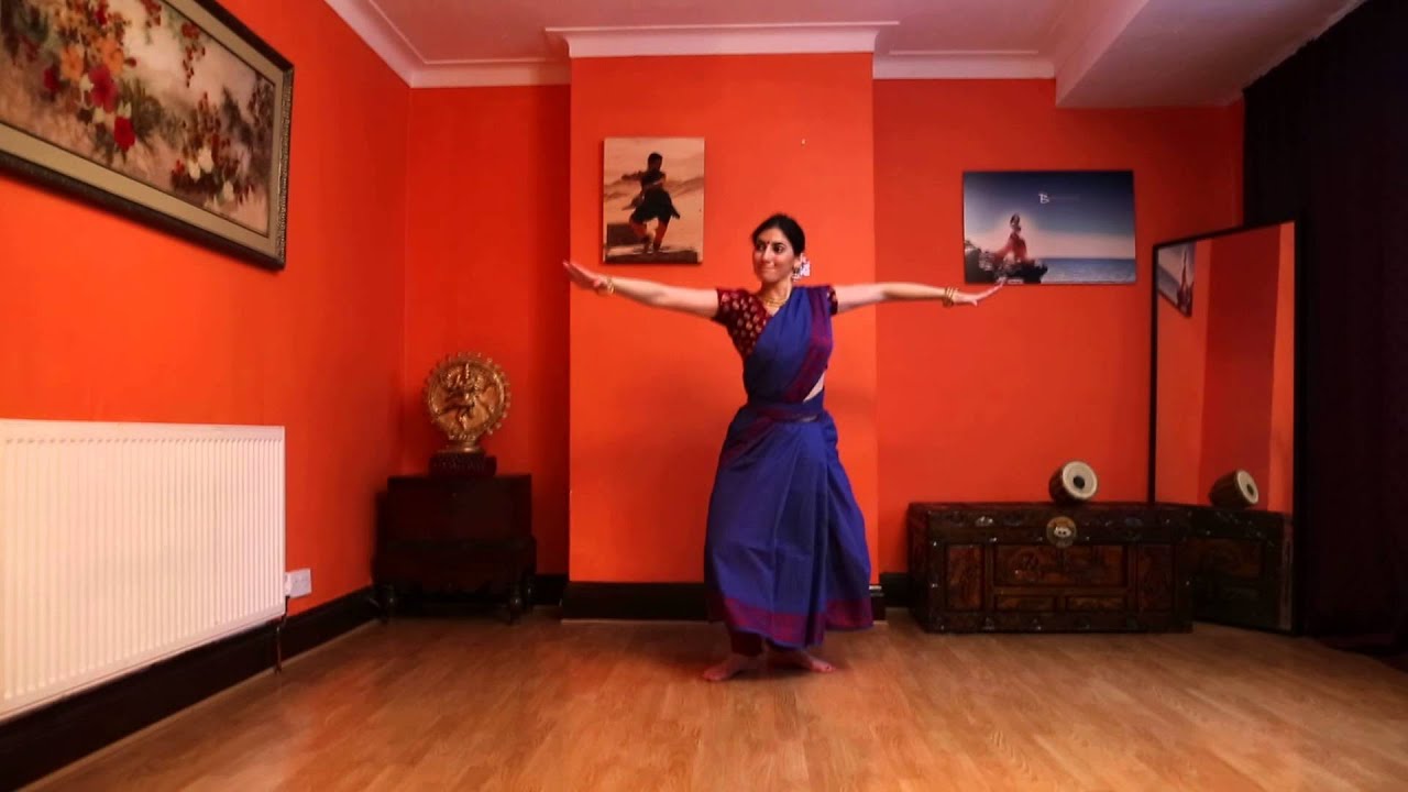 Learn Bharatanatyam Basic Steps grade 3  :Kita Thaka Tharikitathom Radhini sivadharan