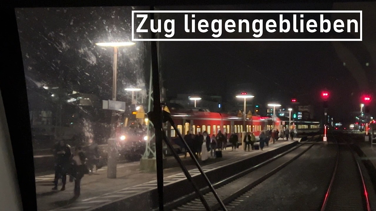 Störung auf dem RE10 | Wie wir als Bahnpersonal das Beste versuchen