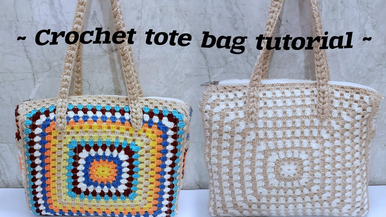 Crochet bag | @Knititwithkoushalya 