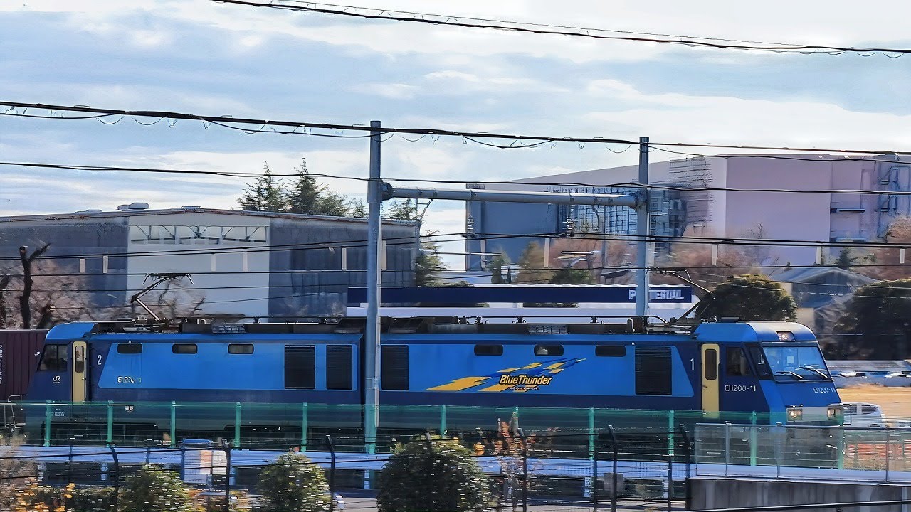 ブルーサンダーEH200-11コキ6083レ・2025/12/22