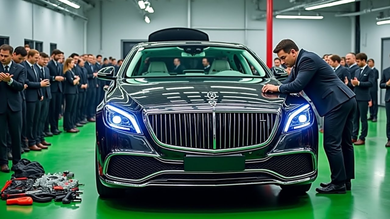 26 TÉCNICOS CERTIFICADOS SE RINDIERON CON EL MAYBACH, MECÁNICO DE PUEBLO LO ENCENDIÓ EN 40 MINUTOS