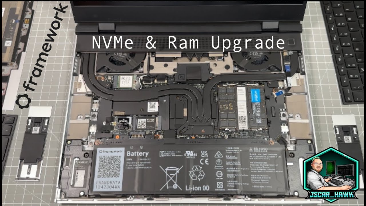 Framework 16 NVME & RAM Upgrade