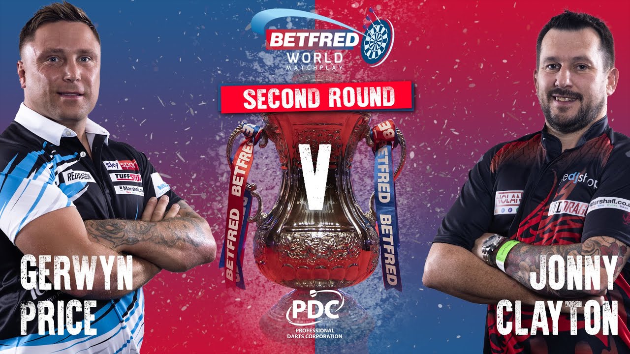 PDC World Matchplay 2021 Round 2 Gerwyn Price v Jonny Clayton 2021 07 20 HUN