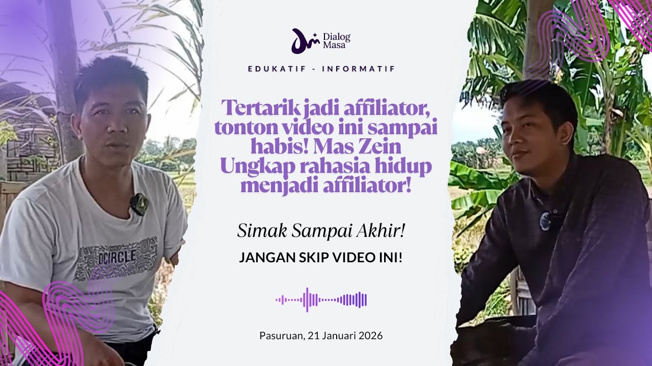 Bertahan Tanpa Gaji! Ini cerita Affiliator Pasuruan bertahan hidup dari Komisi! Simak Sampai Habis!