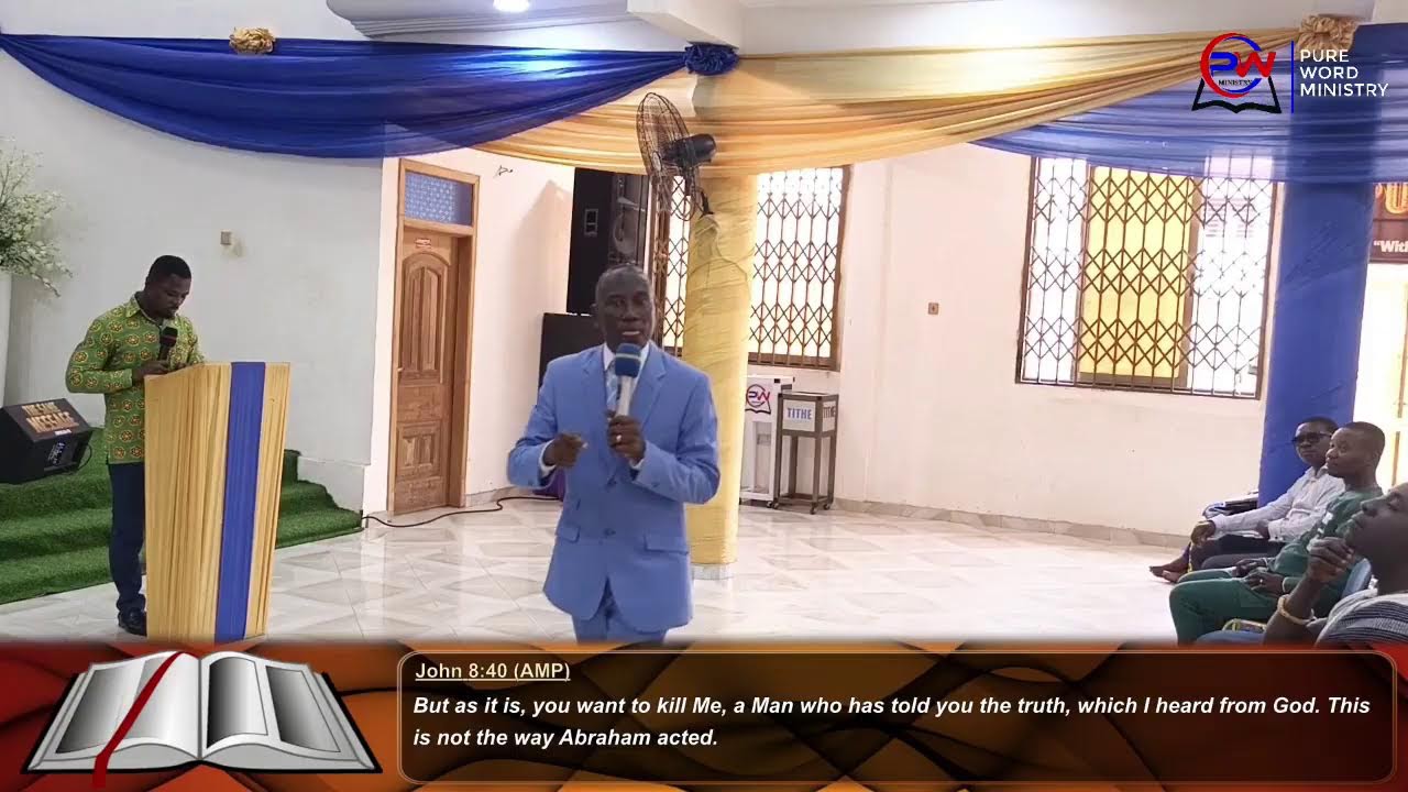 SUNDAY SERVICE  WITH PASTOR SAMPSON AGYEI