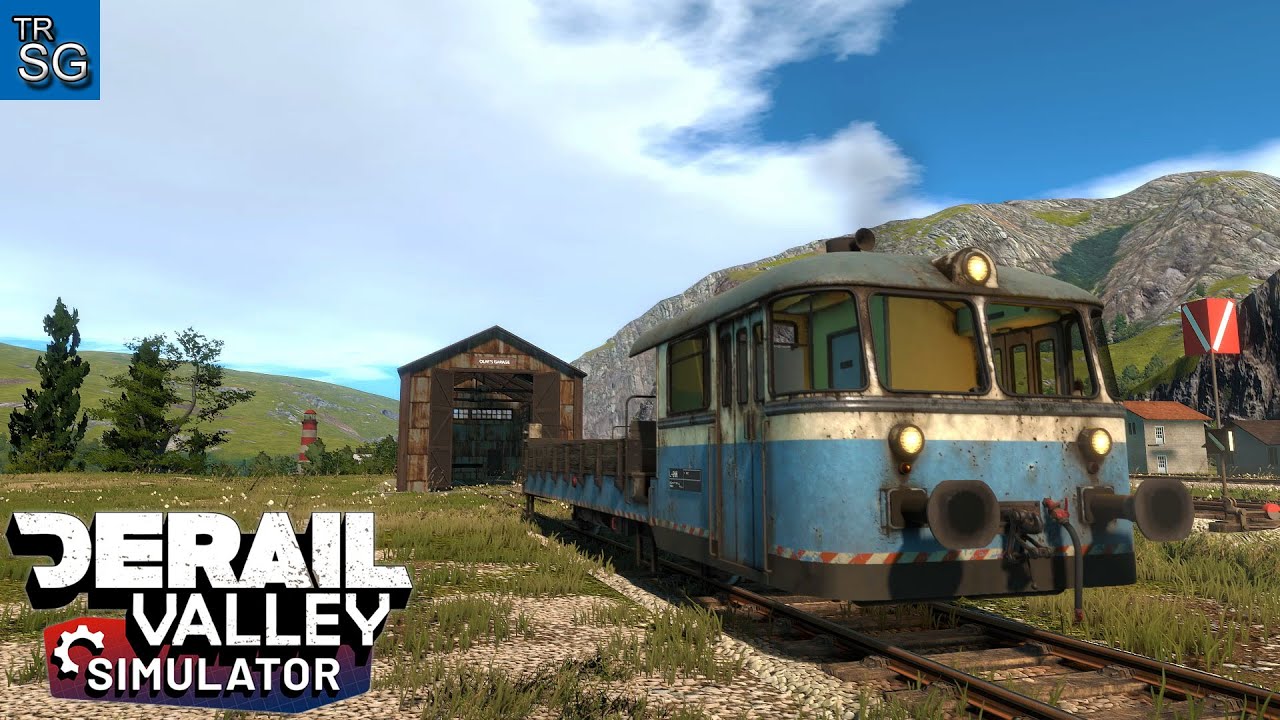Derail Valley - The New DM1U-150 Utility Rail Vehicle, a Diesel-Mechanical Railbus! #66