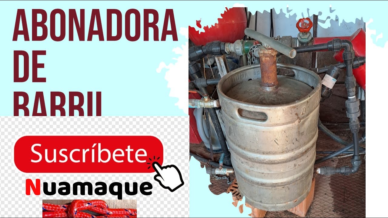 Quehaceres: Cómo hacer una abonadora de un barril de cerveza.