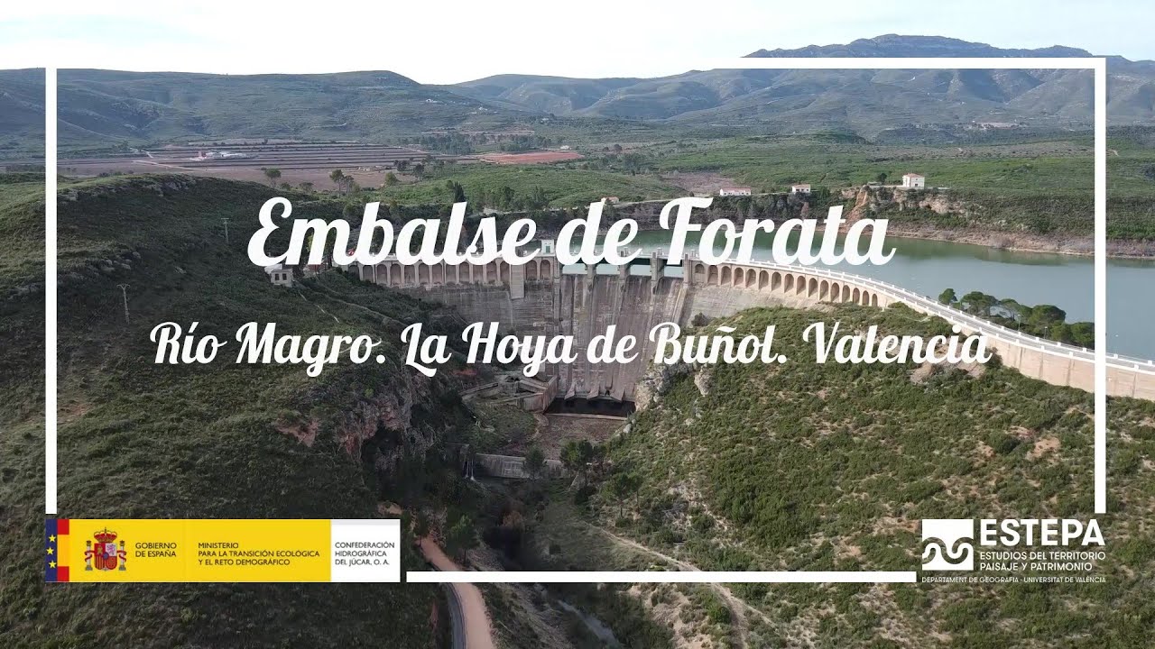 Embalse de Forata desde el aire