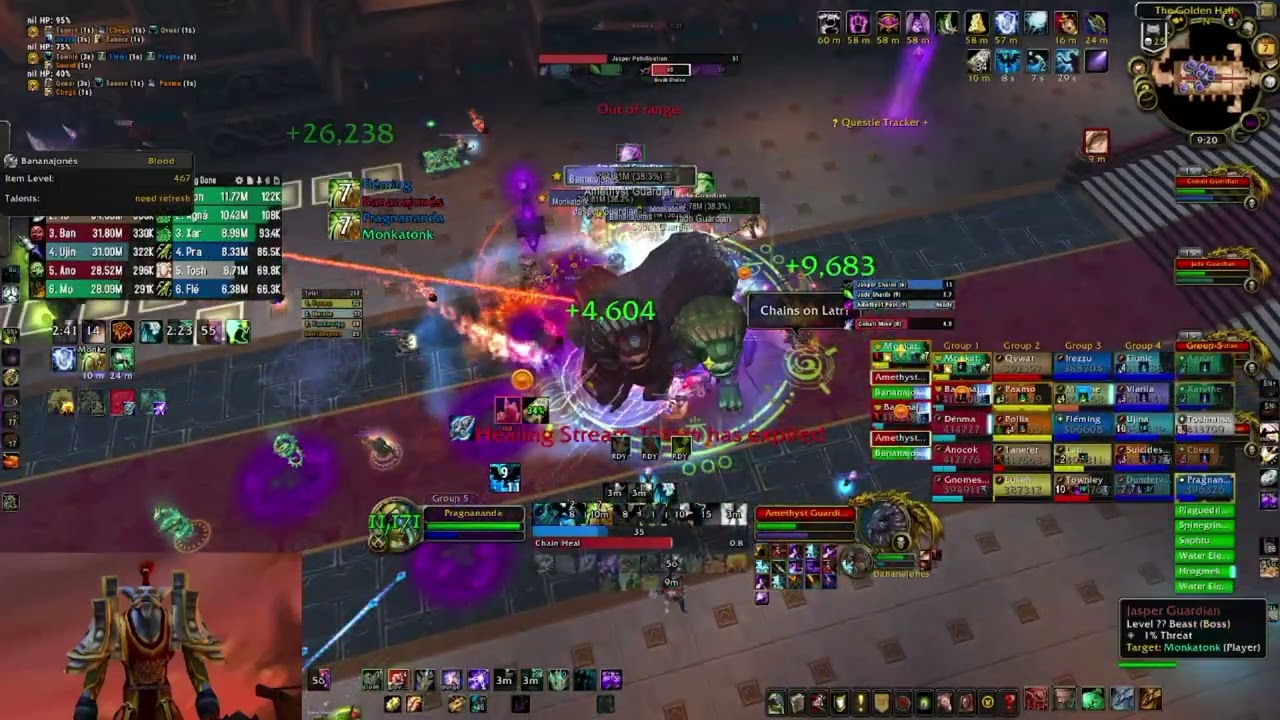 MoP Classic | Stone Guard HC | Resto Shaman PoV
