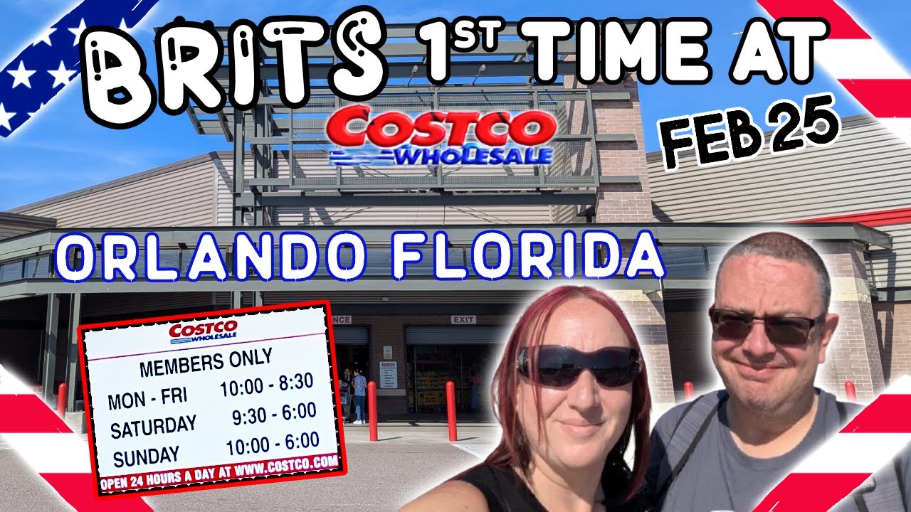 Brits First Time In A HUGE US Costco ! Orlando Costco Tour