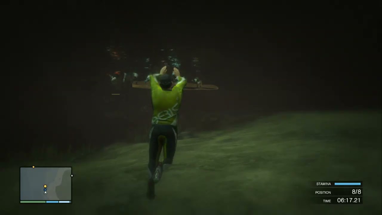 GTA V: 100% Completion Requirement - Final Triathlon (Coyote Cross Country)