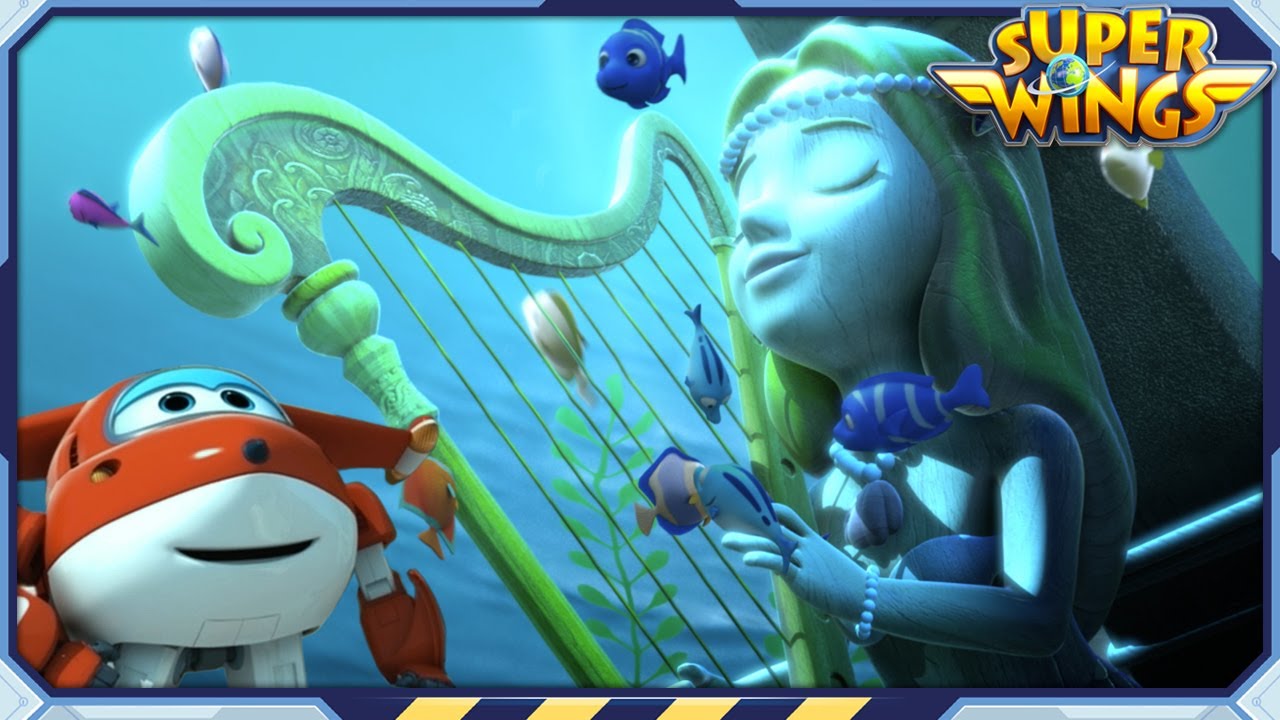 [SUPERWINGS2] Mermaid Melody | Superwings | Super Wings | S2 EP32