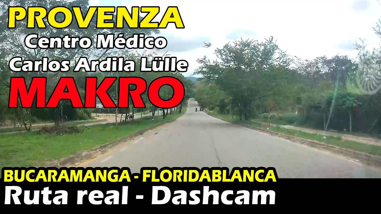 Provenza - Makro - Recorrido urbano en Dashcam
