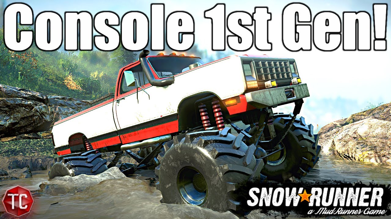 SnowRunner: NEW 1ST GEN 12V CUMMINS! CONSOLE MOD!!