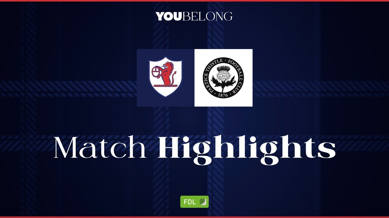 HIGHLIGHTS | Raith Rovers 4 - 3 Partick Thistle  | 08/12/23