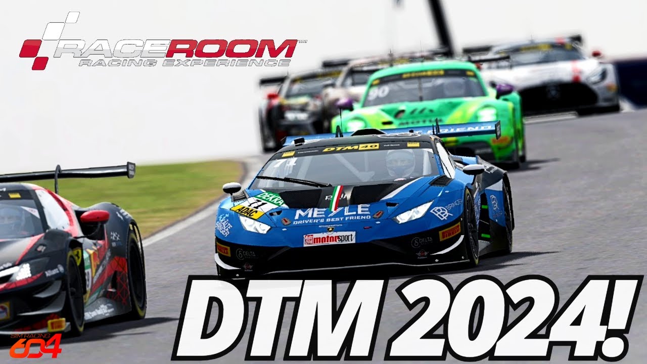 RaceRoom 2024 DTM Pack - Racing the Lambo at Zandvoort!