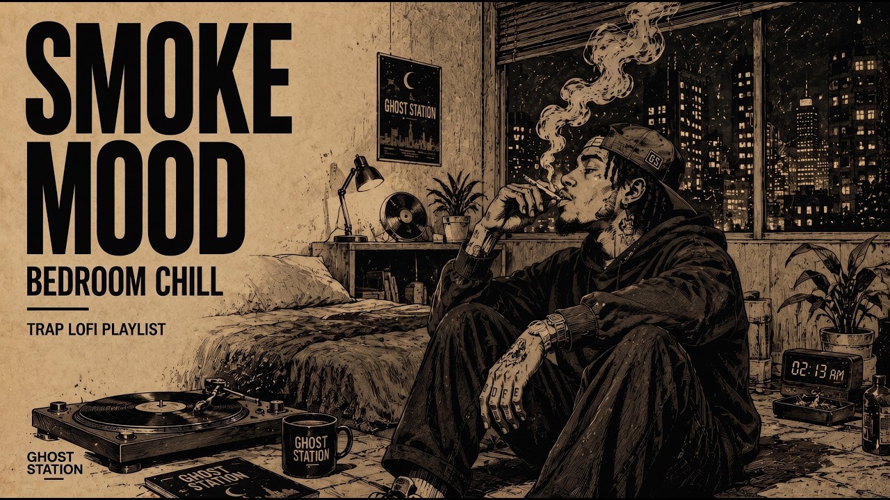 🌙 SMOKE MOOD Bedroom Chill 🌫️ Trap Lofi to Relax & Vibe