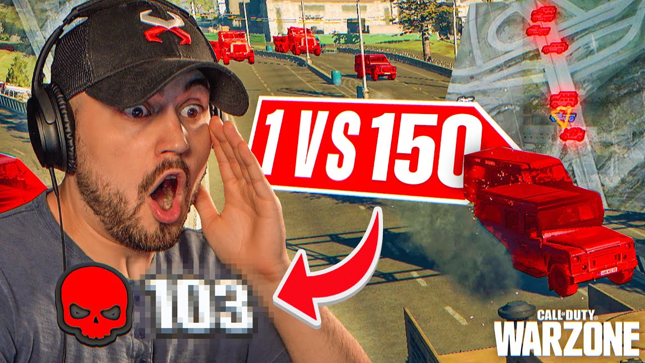 CHALLENGING 150 STREAM SNIPERS TO A BATTLE IN WARZONE 🤭