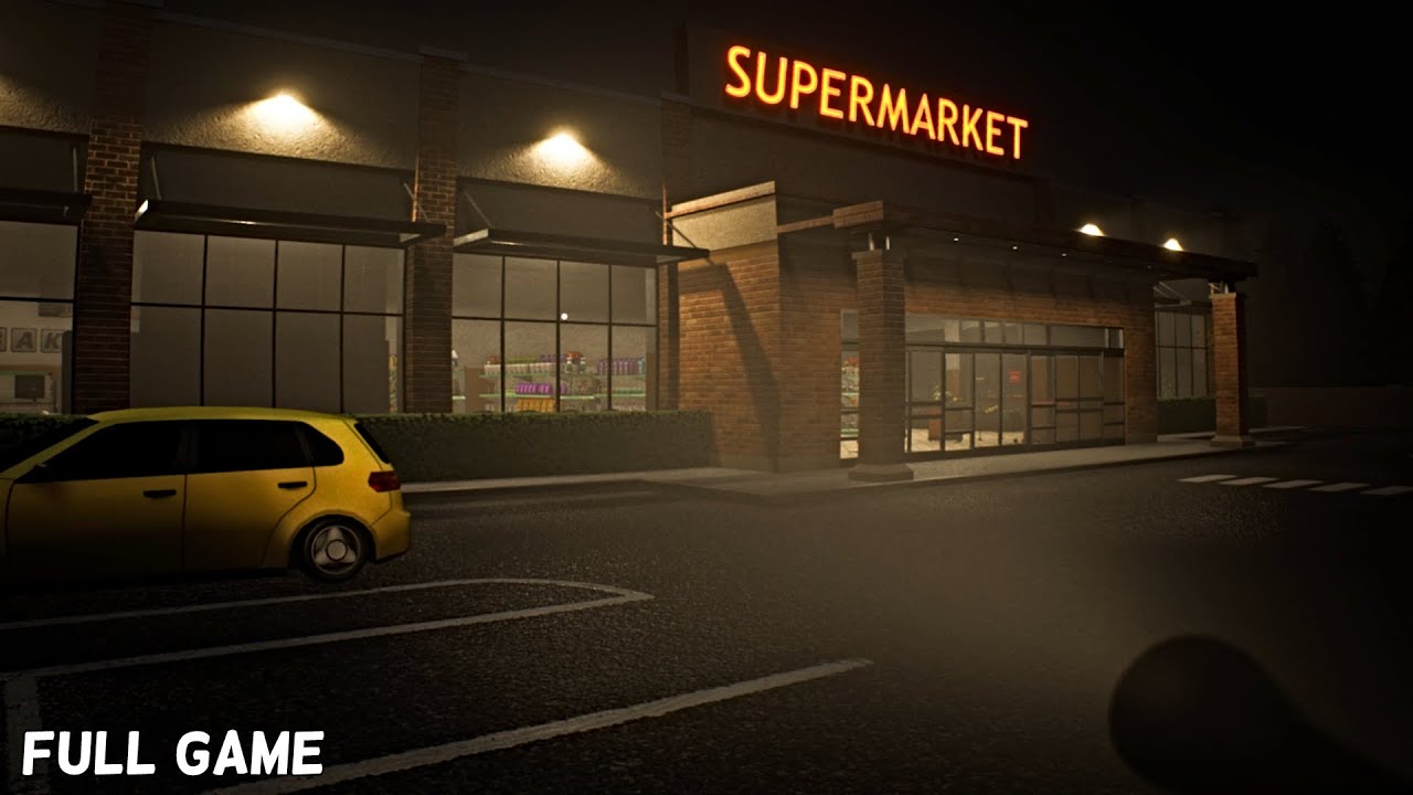 Dead of Night: Supermarket - Midnight Scary Shift in a Quiet Supermarket | Psychological Horror Game