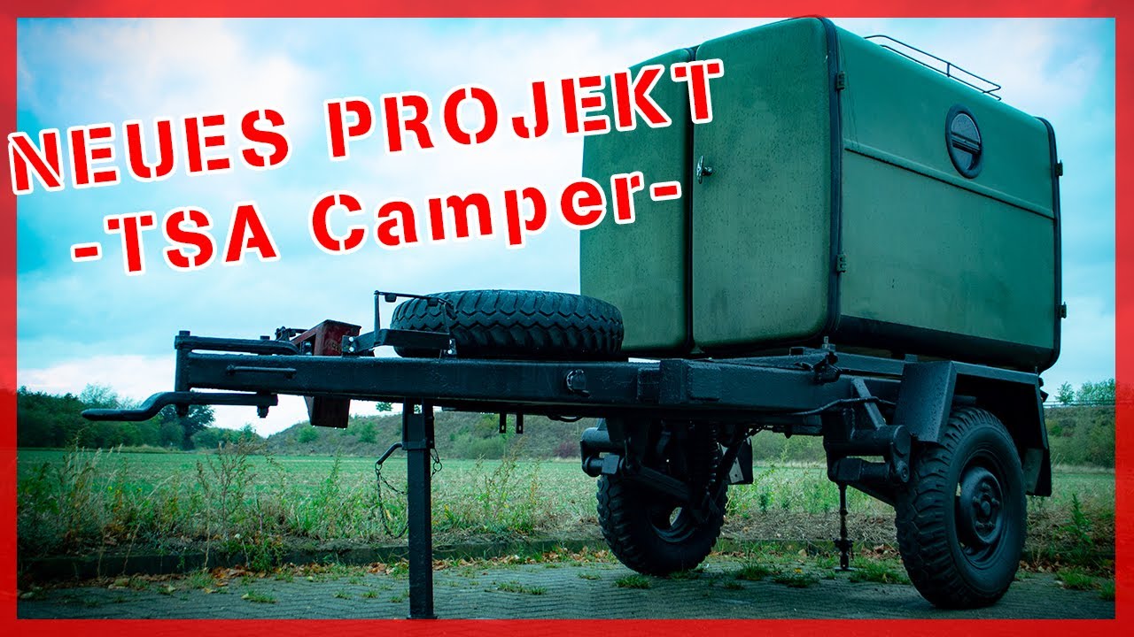 NEUES PROJEKT - TSA Camper #1 | Umbau zum Tiny Camper
