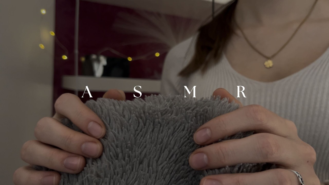Cozy ASMR Mic Brushing with Fireplace 🔥 | 3 Hours, No Talking for Sleep