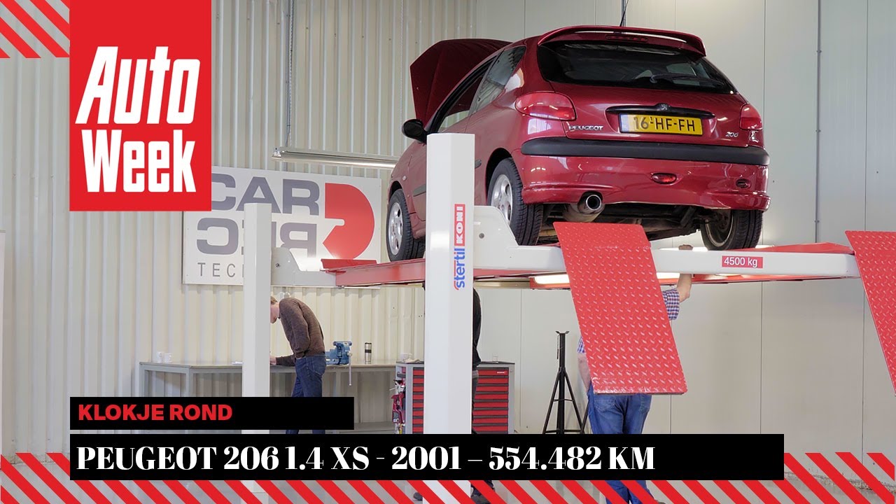 Peugeot 206 1.4 XS - 2001 – 554.482 km - Klokje Rond