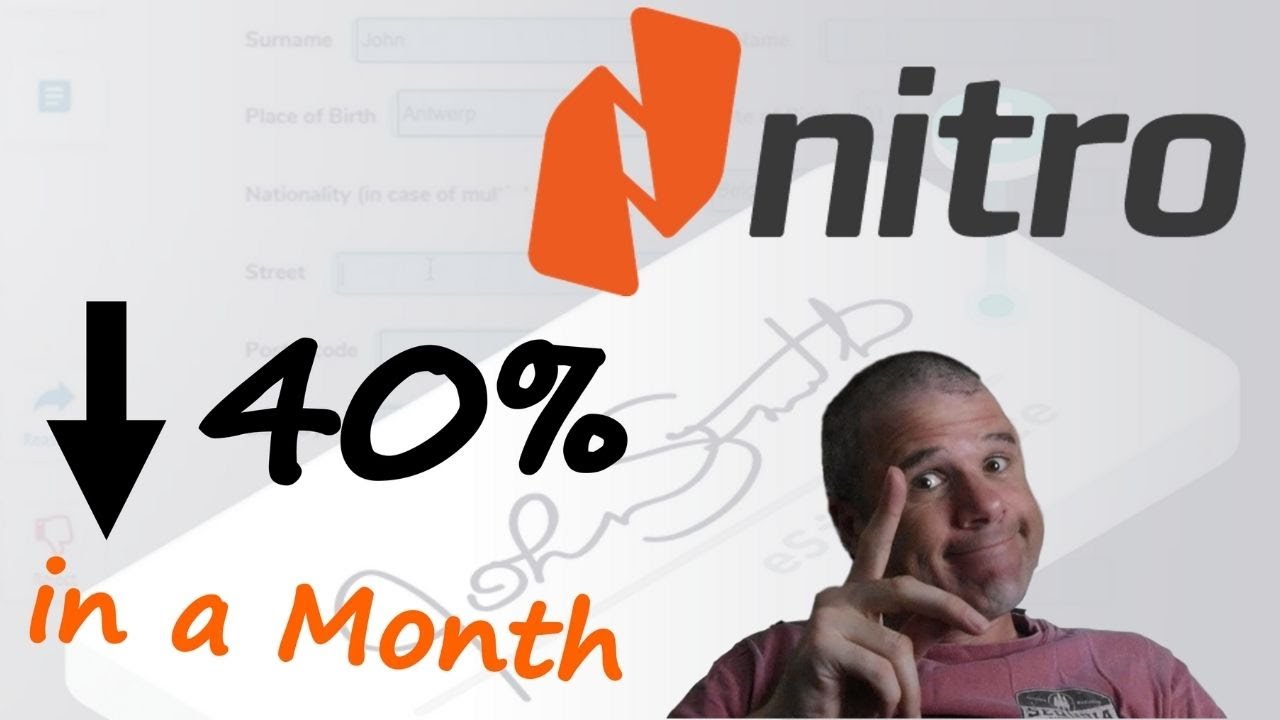 Nitro | Share Price Down 40% Since November 17.
