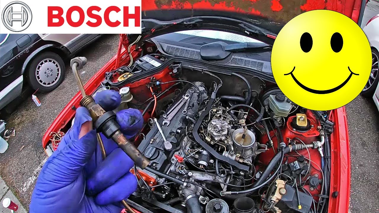 PART 3 KE-Jetronic. Replacing Mercedes 190E W124 W126 M103 Fuel Injectors & Ways to Test Them!
