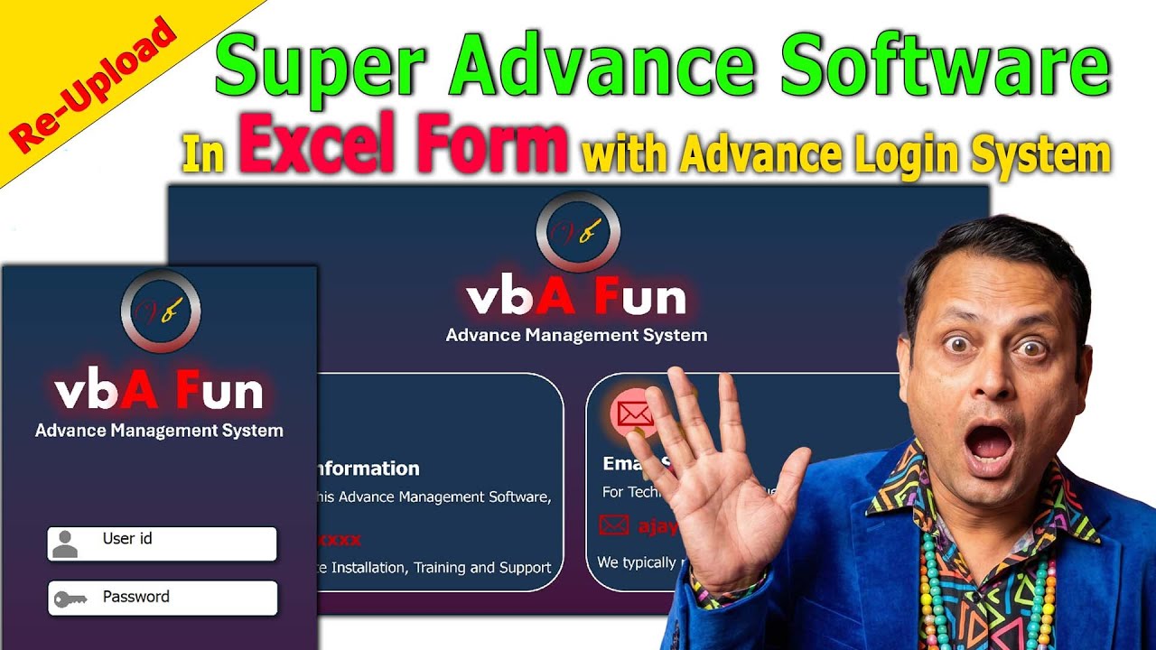 Re-Uploaded : Super Advance Software with Splash and login System
