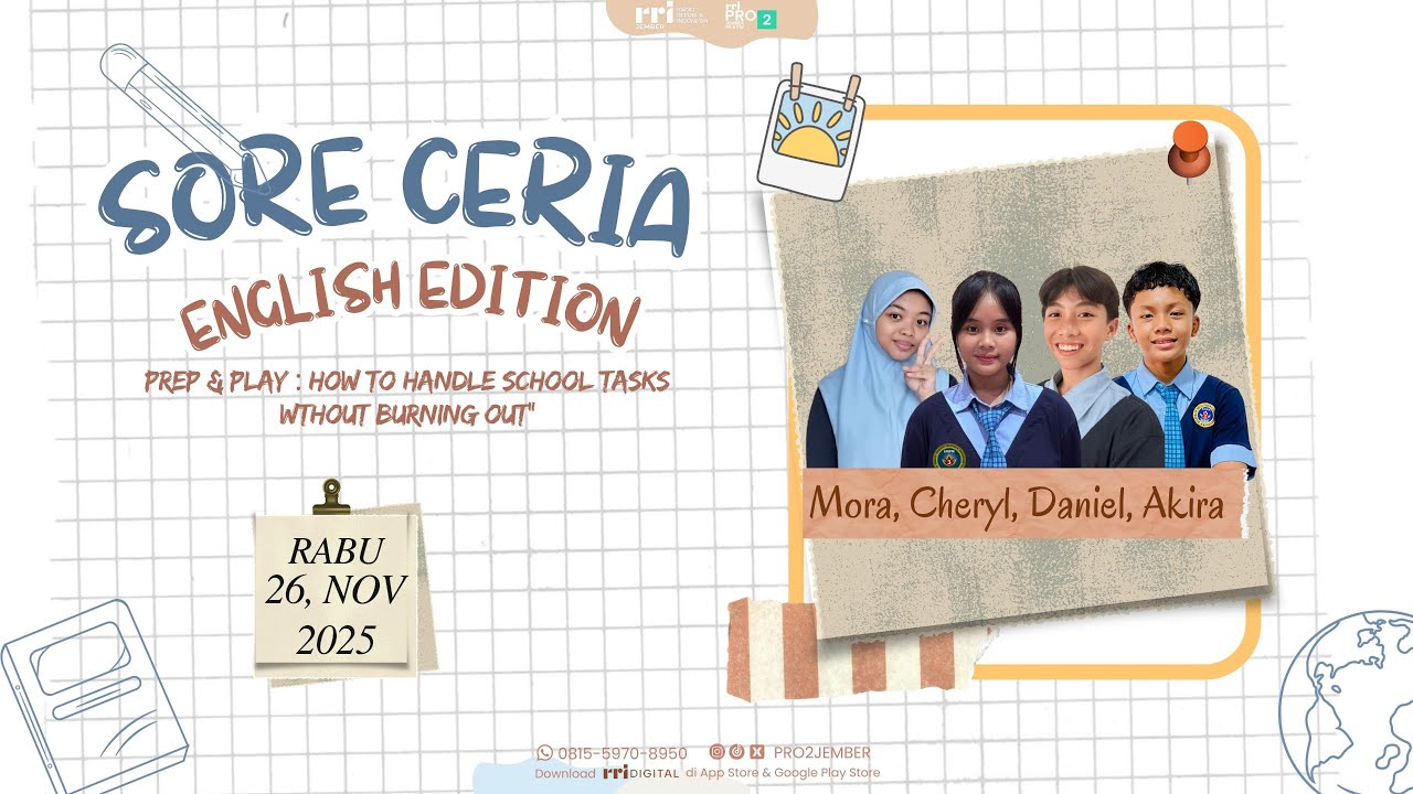 SORE CERIA | PREP & PLAY : HOW TO HANDLE SCHOOL TASKS WITHOUT BURNING OUT