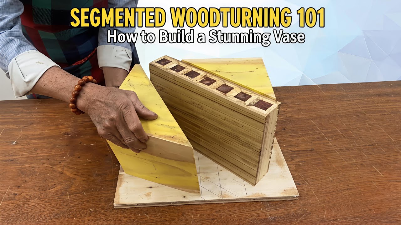 Segmented Woodturning 101: How to Build a Stunning Vase