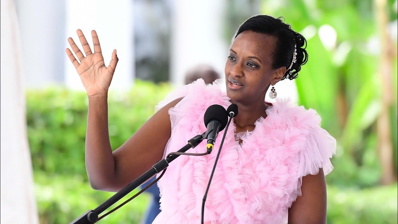 MUSEVENI amazed, showers praises on daughter Patience Rwabogo - the first priest in the family