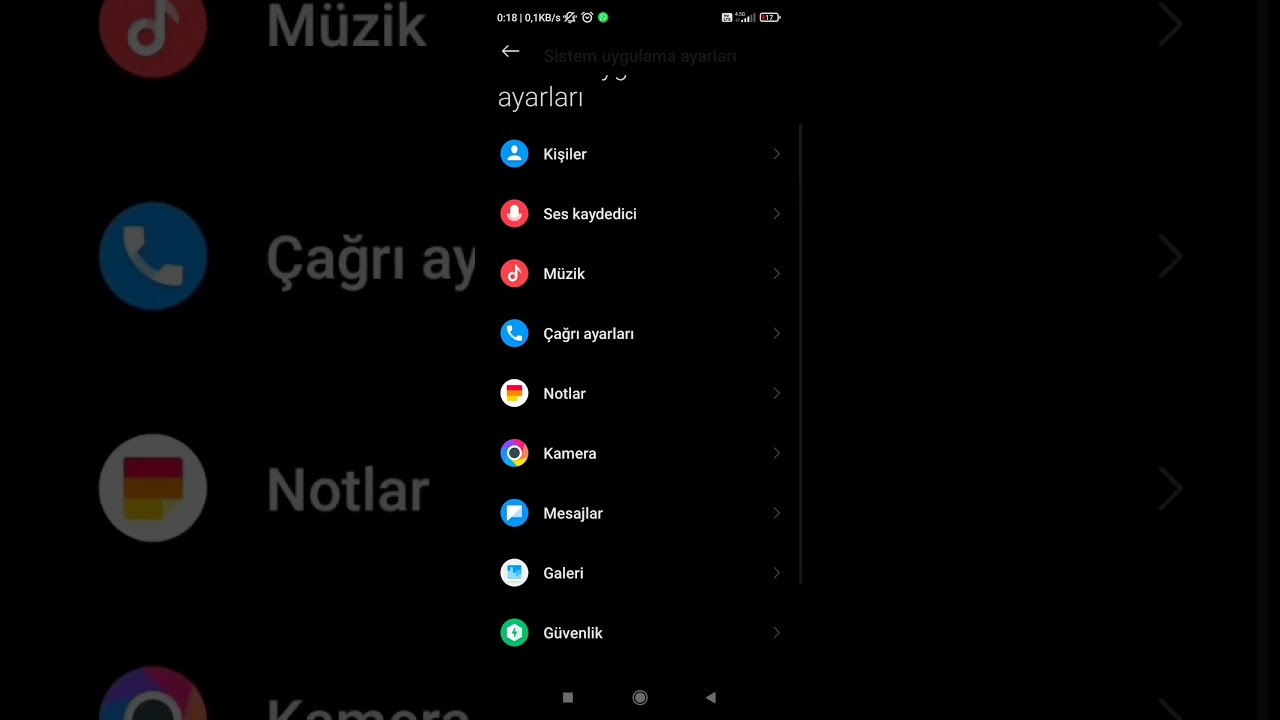 Xiaomi Telefonlarda Arama Ses Kaydetme A&ccedil;ma,Kapama