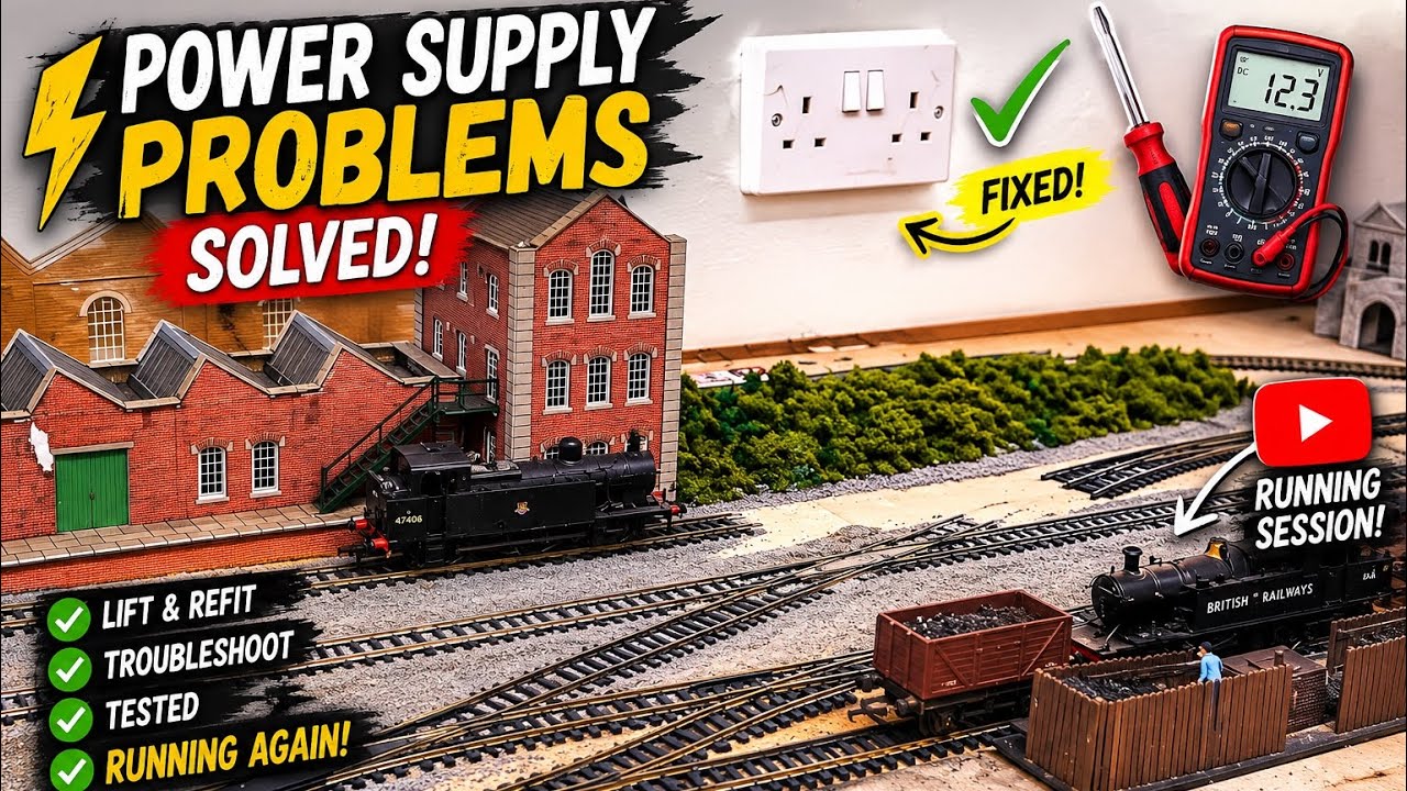Power Failure to Running Trains Again | Model Railway Rescue | 