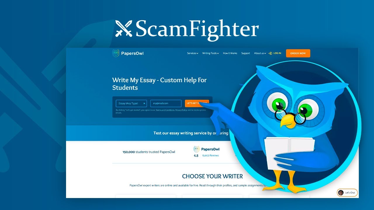 PapersOwl.com  review | How to make an order - mystery shopping with Scamfighter.net